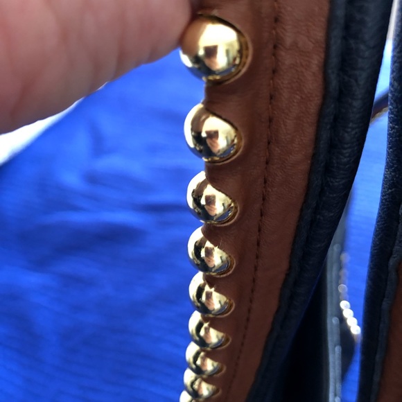 Navy Blue Big Buddha Georgie Handbag - Picture 9 of 12